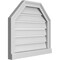 Ekena Millwork Octagonal Top Surface Mount PVC Gable Vent w/ 2"W x 2"P Brickmould Sill Frame, 22"W x 20"H GVPOT22X2003SF - alternate 5